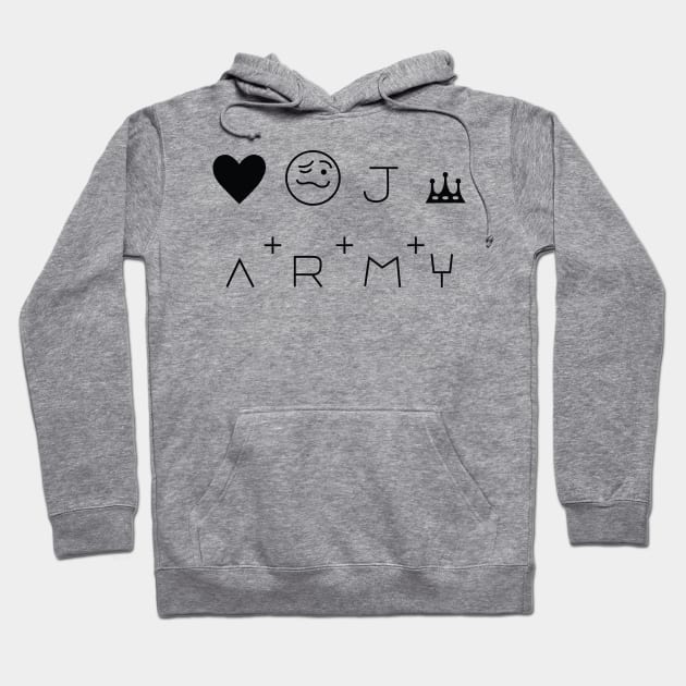 BTS Jungkook tatoo Hoodie by Oricca